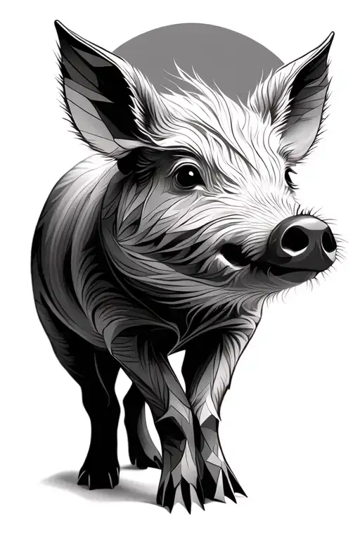 Wildboar Piglet