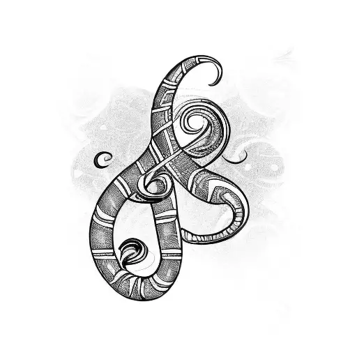 Treble Clef Scorpion