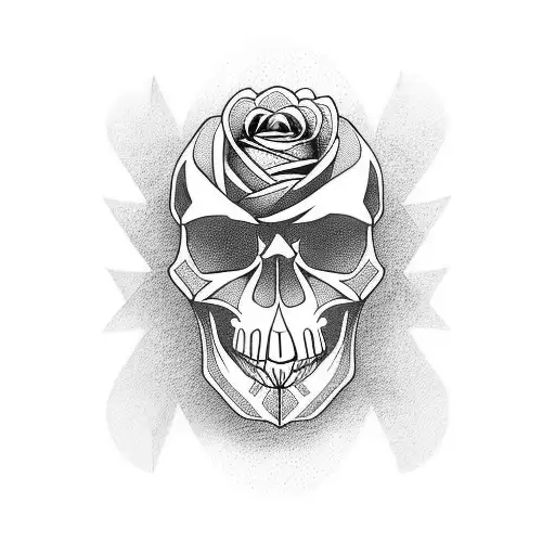 Skull And Roses
