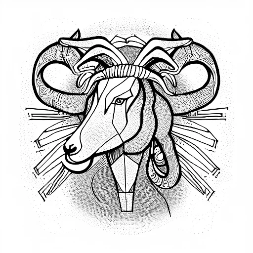 Capricorn Goat