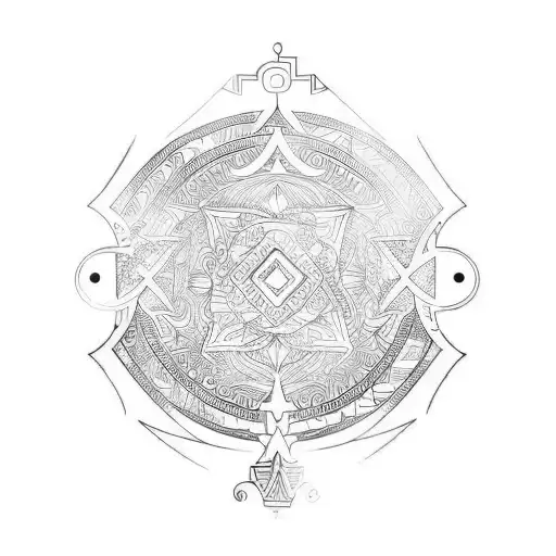 Greek Aquarius Full Sleeve