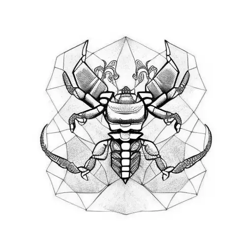A Tattoo Of A Scorpio