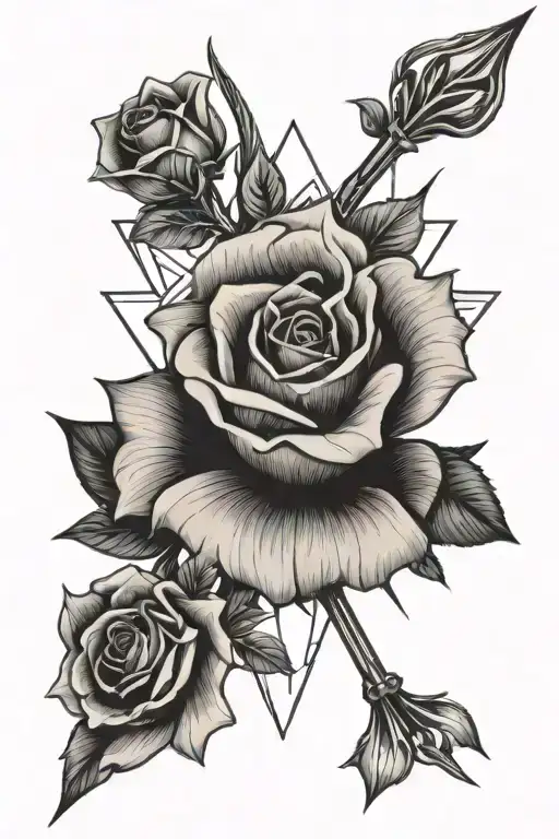 Spear Originating From Rose