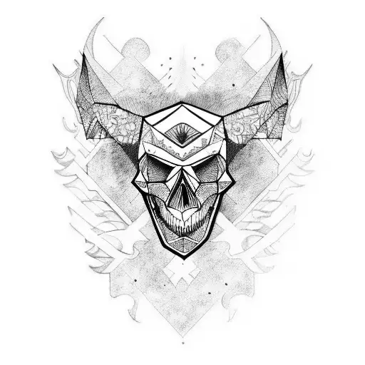 Skull Wolf
