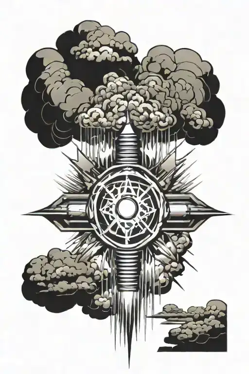 Nuclear Explosion Cloud