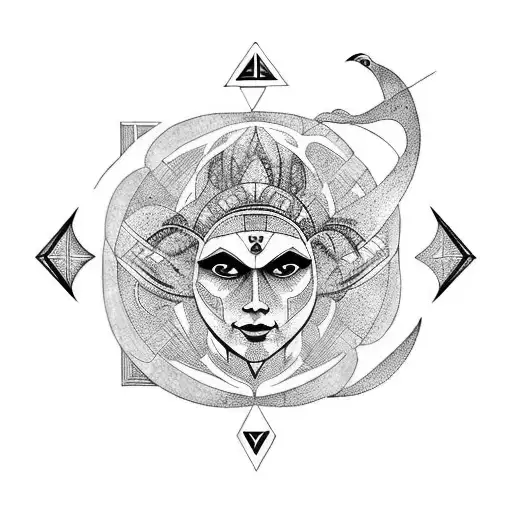 Connceting Mother Earth To The Universe In A Spiritual Theme