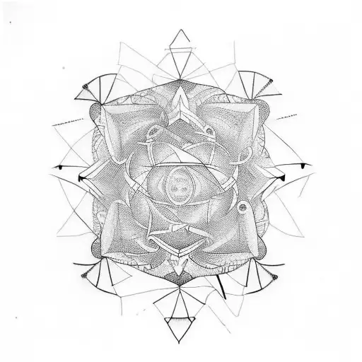 A Linear Tattoo With Serotonin Molecul Music Freedom Linear