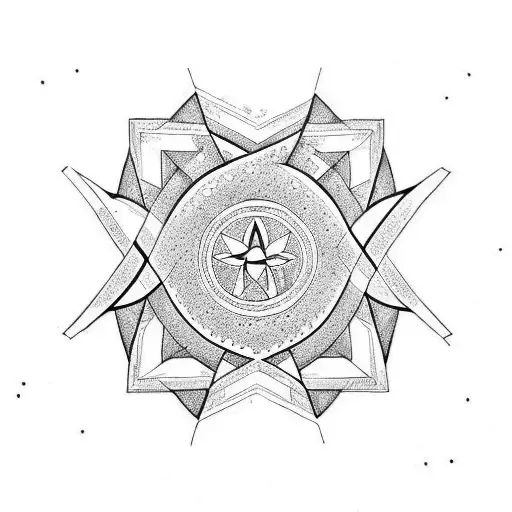 Infinity Symbol And Stars