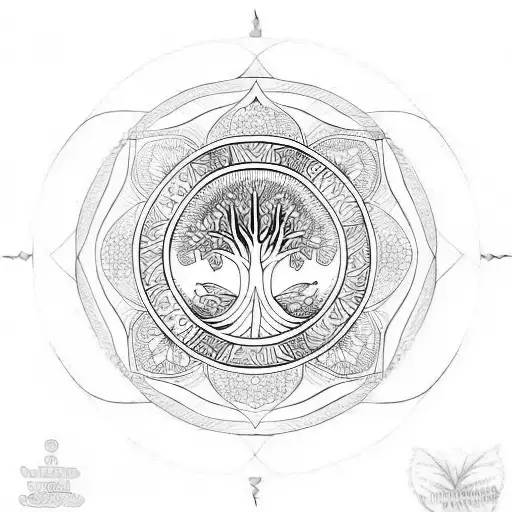 Tree Of Life Mandala
