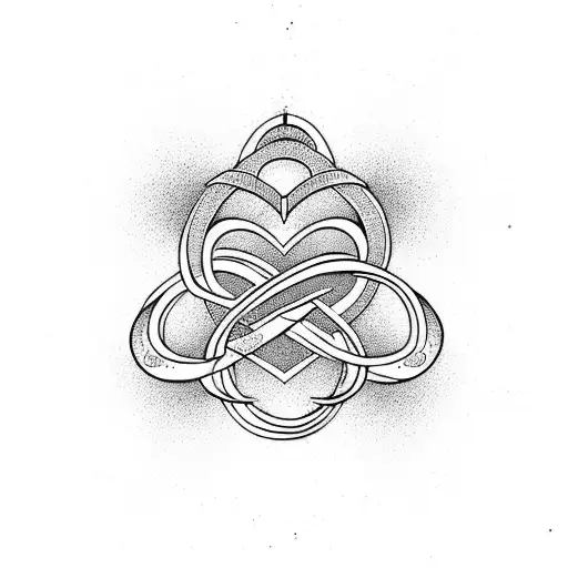 Infinity Symbol With Heart