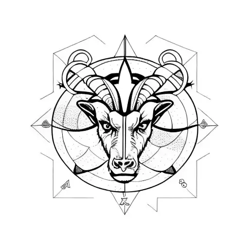 Aries Star Sign Pieces Star Sign With Mandala