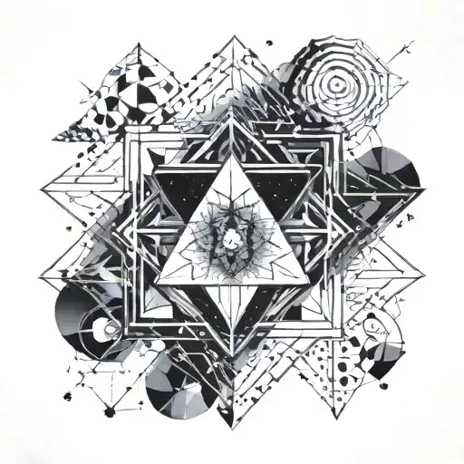 Geometric Patterns Galaxy