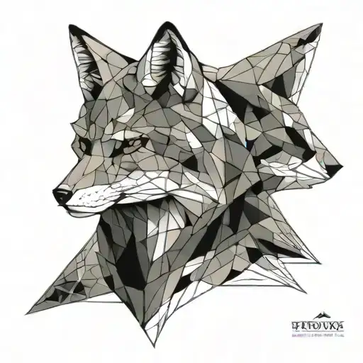 A Full Body Profile Fox With Melancholic Eyes