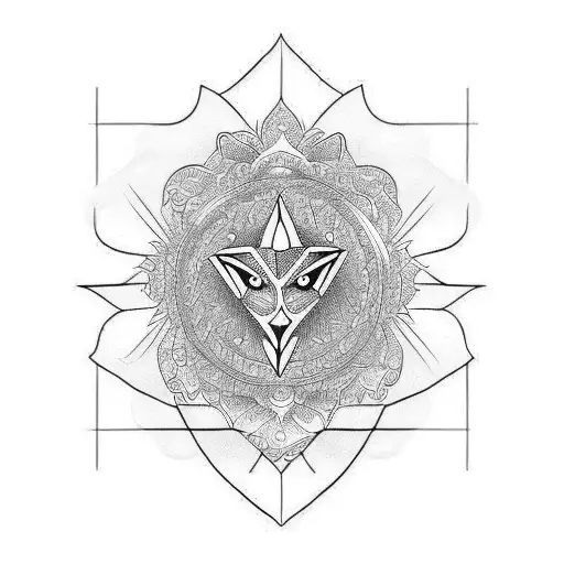 A Minimalist Tattoo Representing Loyalty And Faith