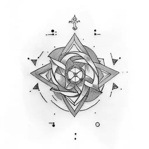 A Minimalist Tattoo Of A Libra Symbol To Represent Equilibrium