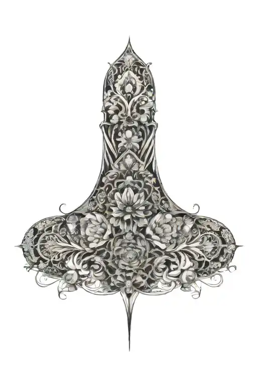 Symmetrical Flower Garden