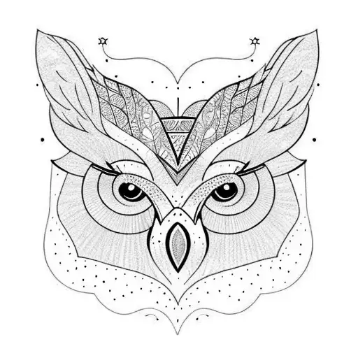 Owl With Fox Face Combined