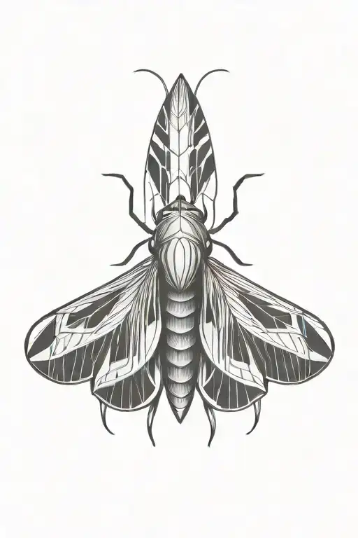 Moth With Huge Wings