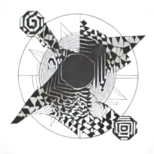 A Person Walking In A Circle