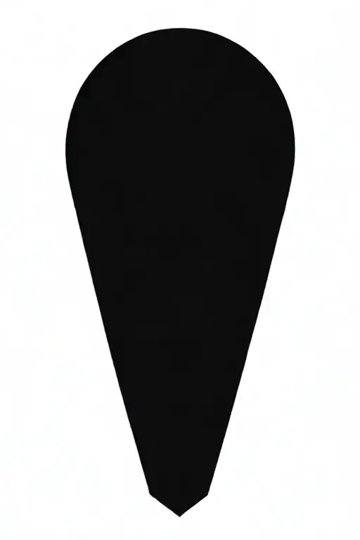 Devil With Wings Geometric Pattern