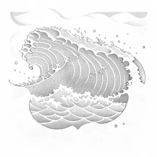 Ocean Wave And Camera