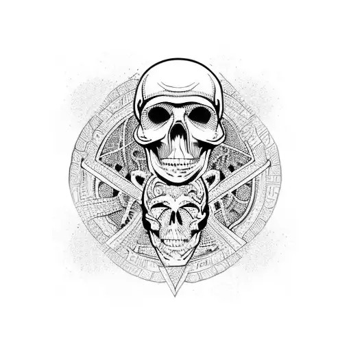 Skull Lace Cosmic Time