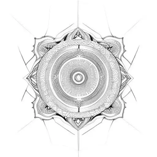 Tribal Forearm Black Spiral Brazalet