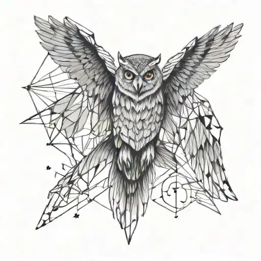 Owl Flying Eagle Flying