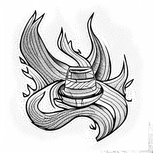 A Water And Fire Inspired Piece