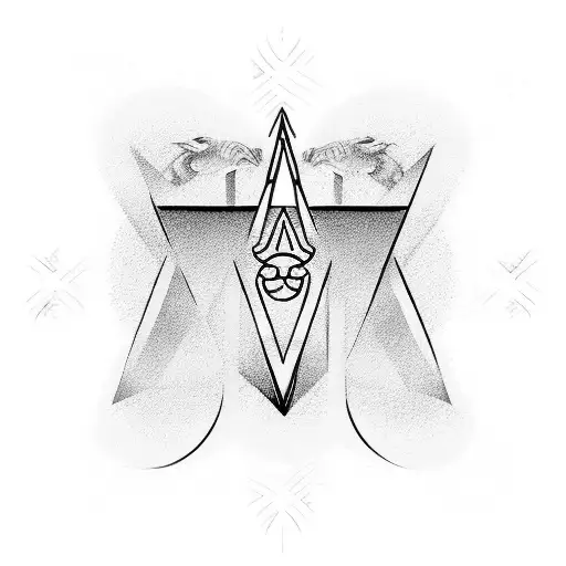 Gemini Symbol Mixes With Aquarius Symbol