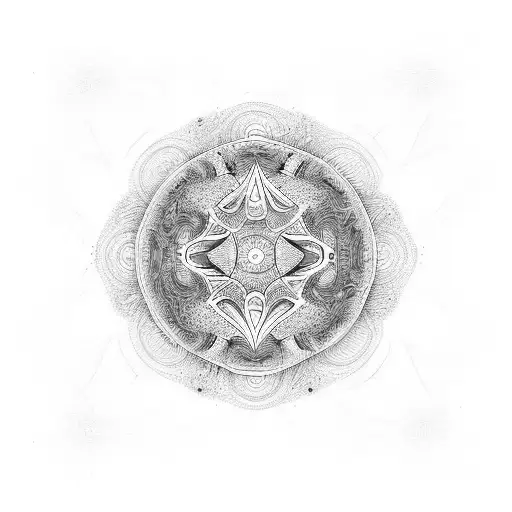 Psychedelic Fractals Organic Space