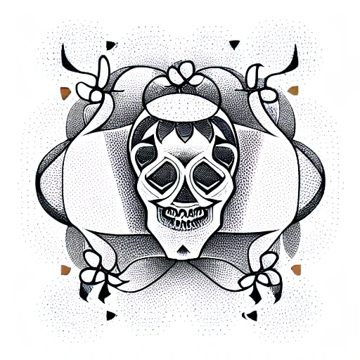Skull And Roses