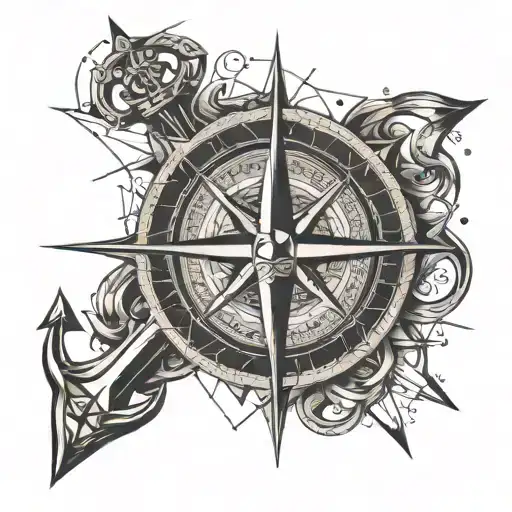 Compass And An Anchor