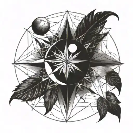 Leave With Moon On The Center