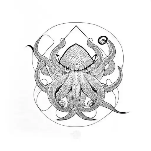 Polynesian Cthulhu Octopus