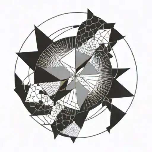 Circle Tattoo On Chest Tattoo Design