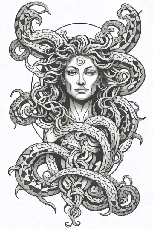 Medusa Leg Sleeve