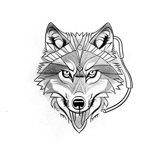 Wolf With Stethoscope