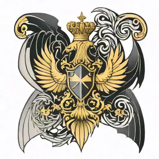 Coat Of Arms Of The Russian Empire Gothic Style