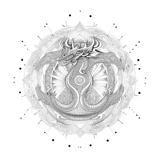 Mandala Dragon