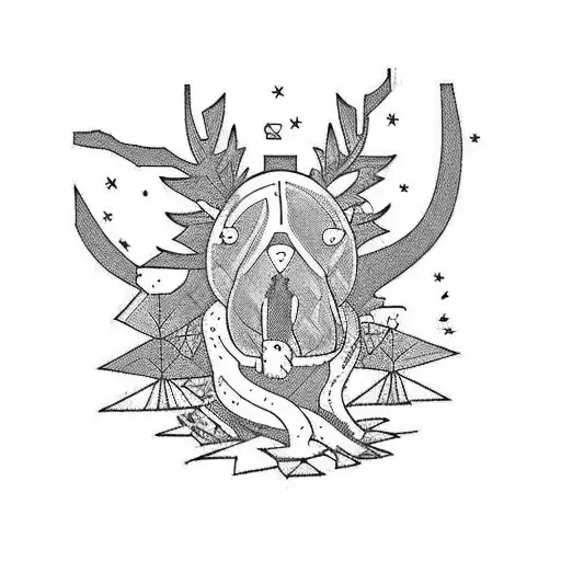 Rider Smoking Blunt In The Forest