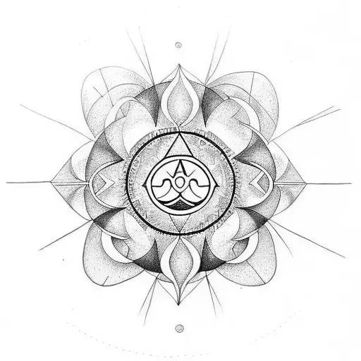 Circle Of Life With Hope And Serenity