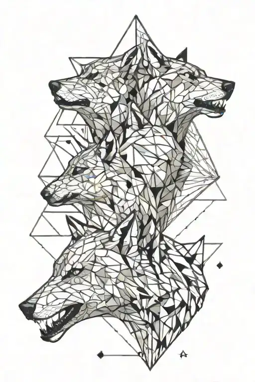 Egle And Wolf Howling