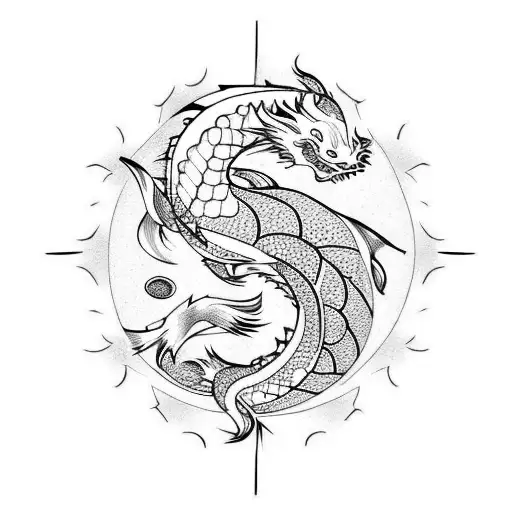 Dragon Koi
