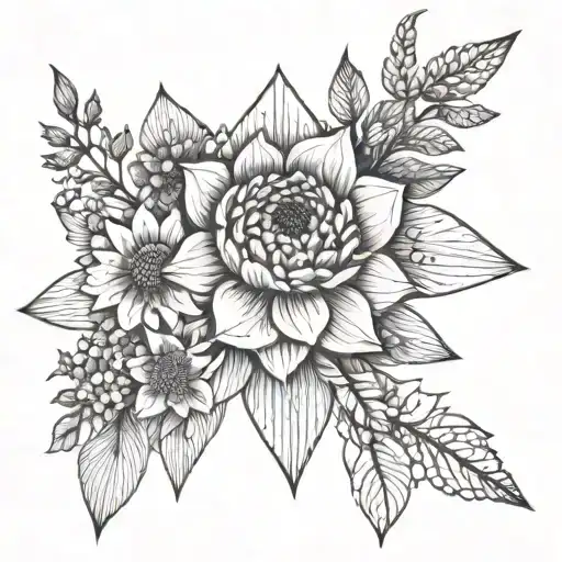 Birth Flower Bouquet