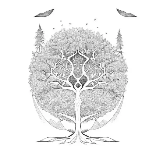 Tree Of Life - Fine Lines