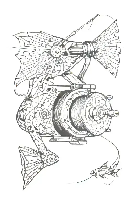 Fishing Reel Morphing