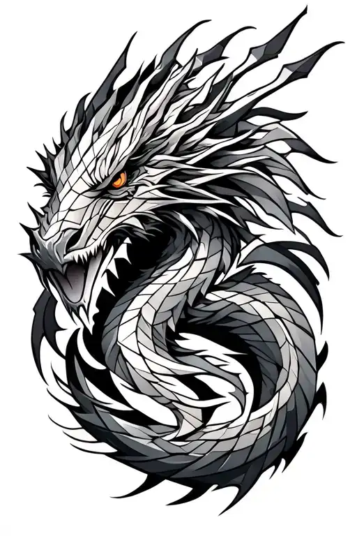 Spear Dragon Wrapped