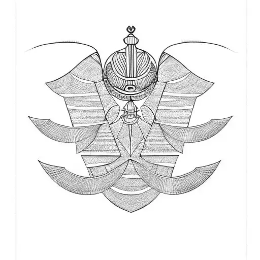 Egypt Scarab Holding A Sun