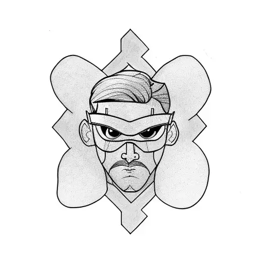 Father And Daughter As Superhero